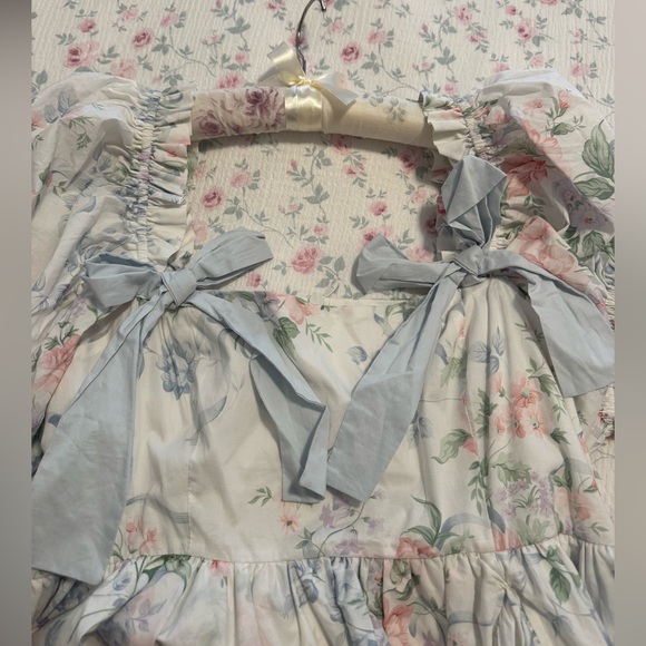 SOLD - Selkie The Mrs Darcy Buttercream Dress - Picture 7 of 9